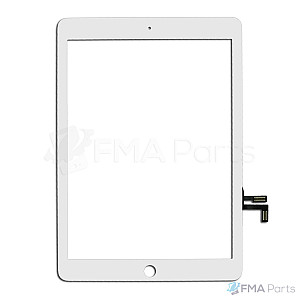 [AM] Glass Touch Screen Digitizer - White (With Adhesive) for iPad Air / iPad 5 (2017)